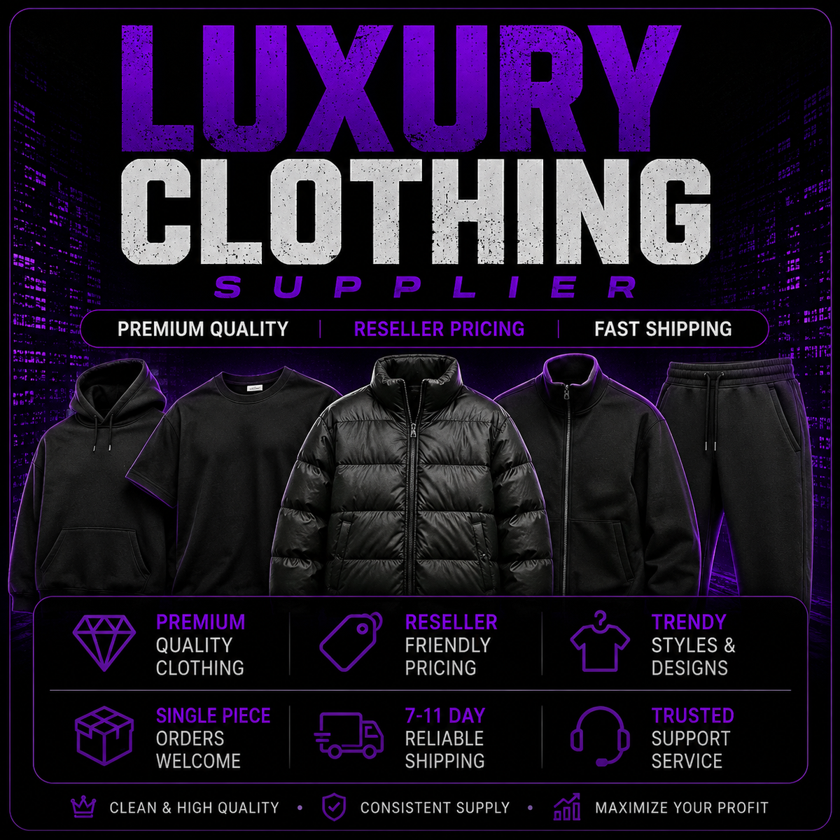 Luxury Clothing Supplier