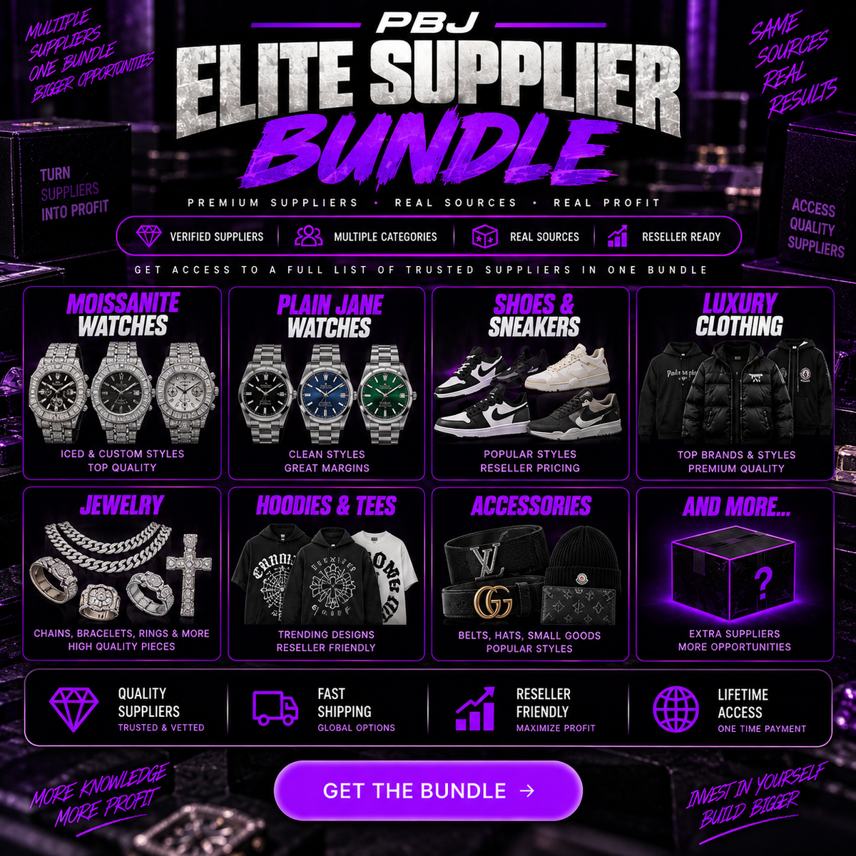 PBJ ELITE SUPPLIER BUNDLE 📈