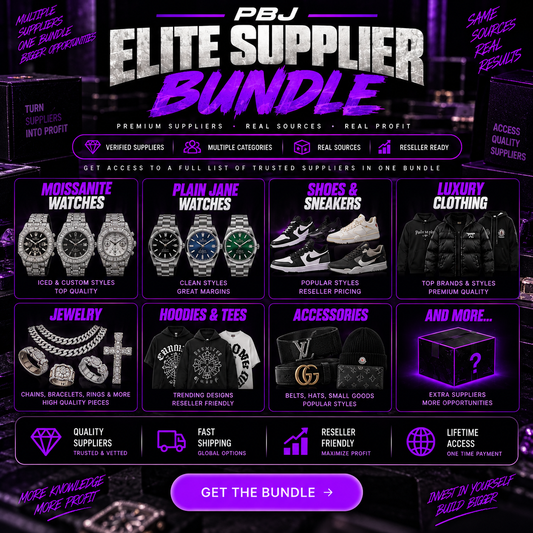 PBJ ELITE SUPPLIER BUNDLE 📈